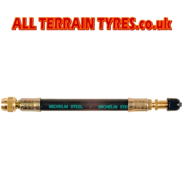 Michelin Steel Braided Flexible Valve Extension - 340mm - Click Image to Close